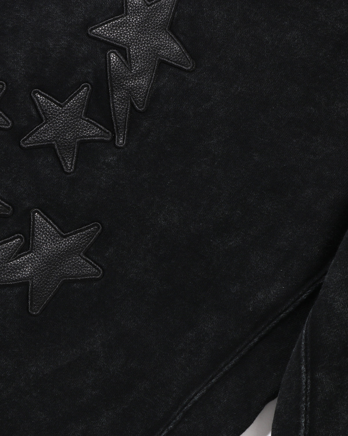 Leather STA Patch Pants