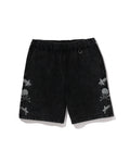 MM BAPE Garment Dye Logo Sweat Shorts