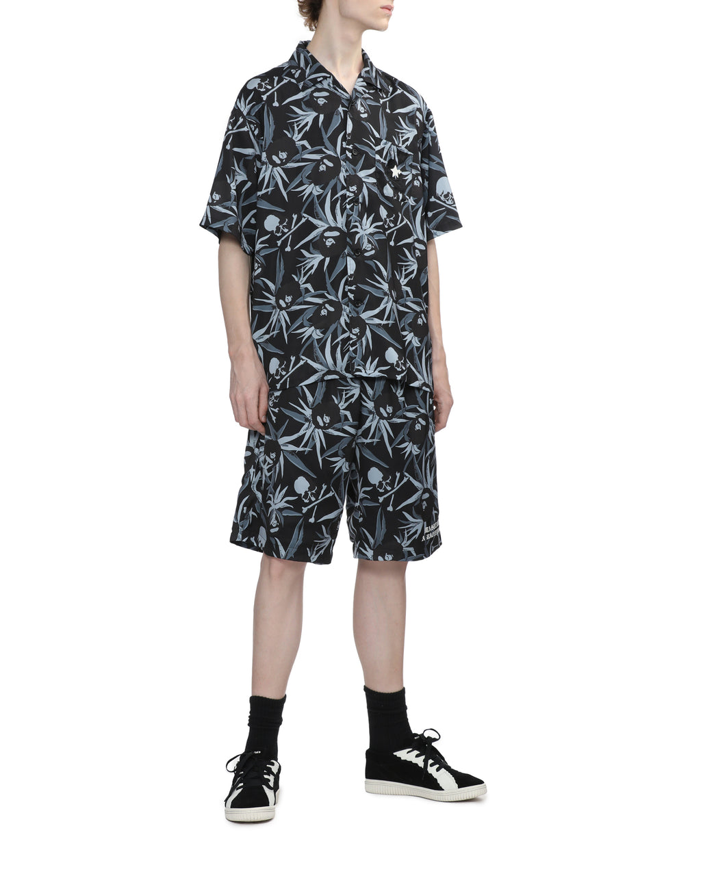 Tropical Skull Camo Shirt