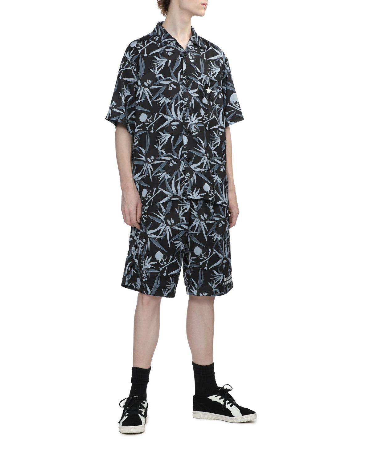 Tropical Skull Camo Shirt