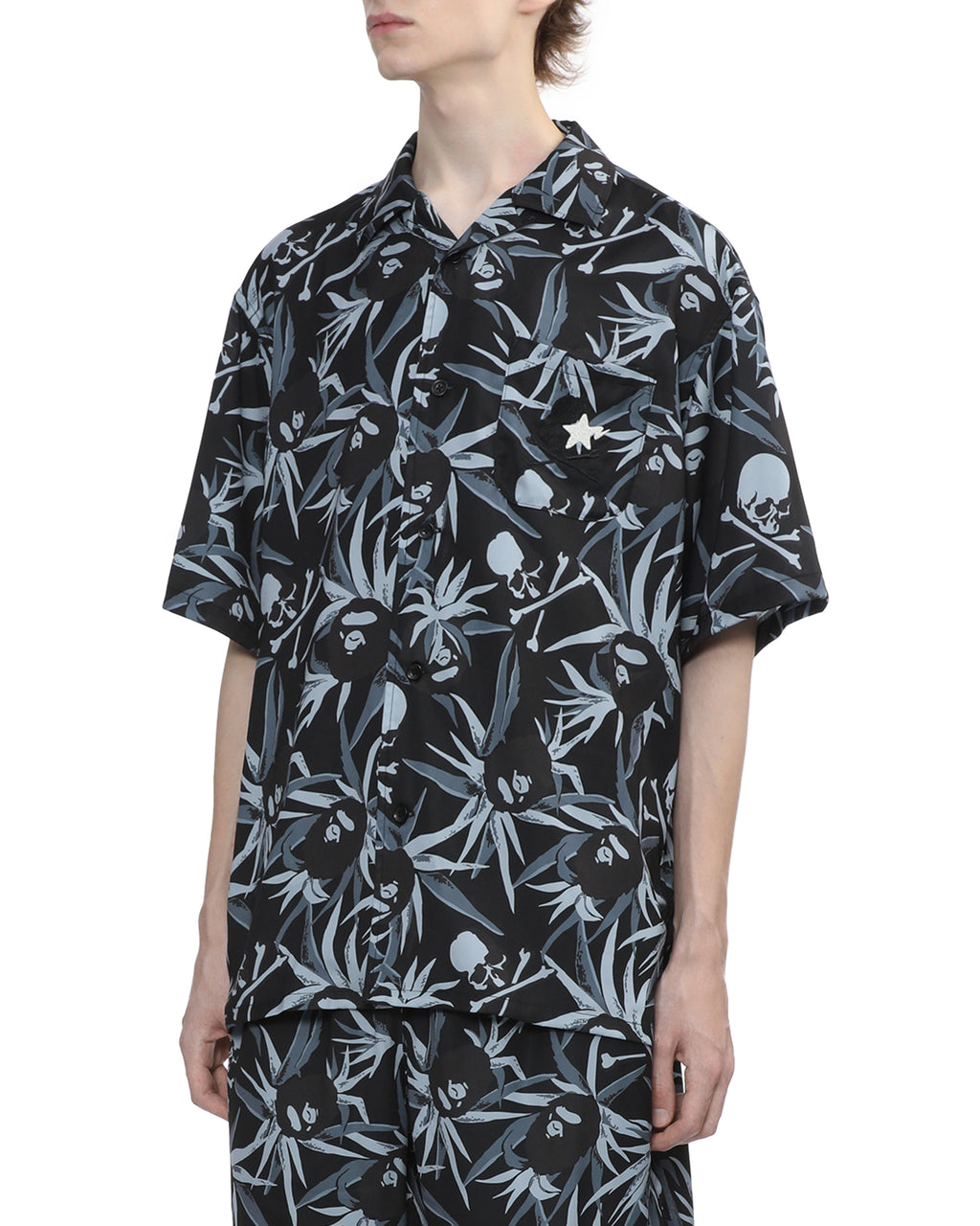 Tropical Skull Camo Shirt