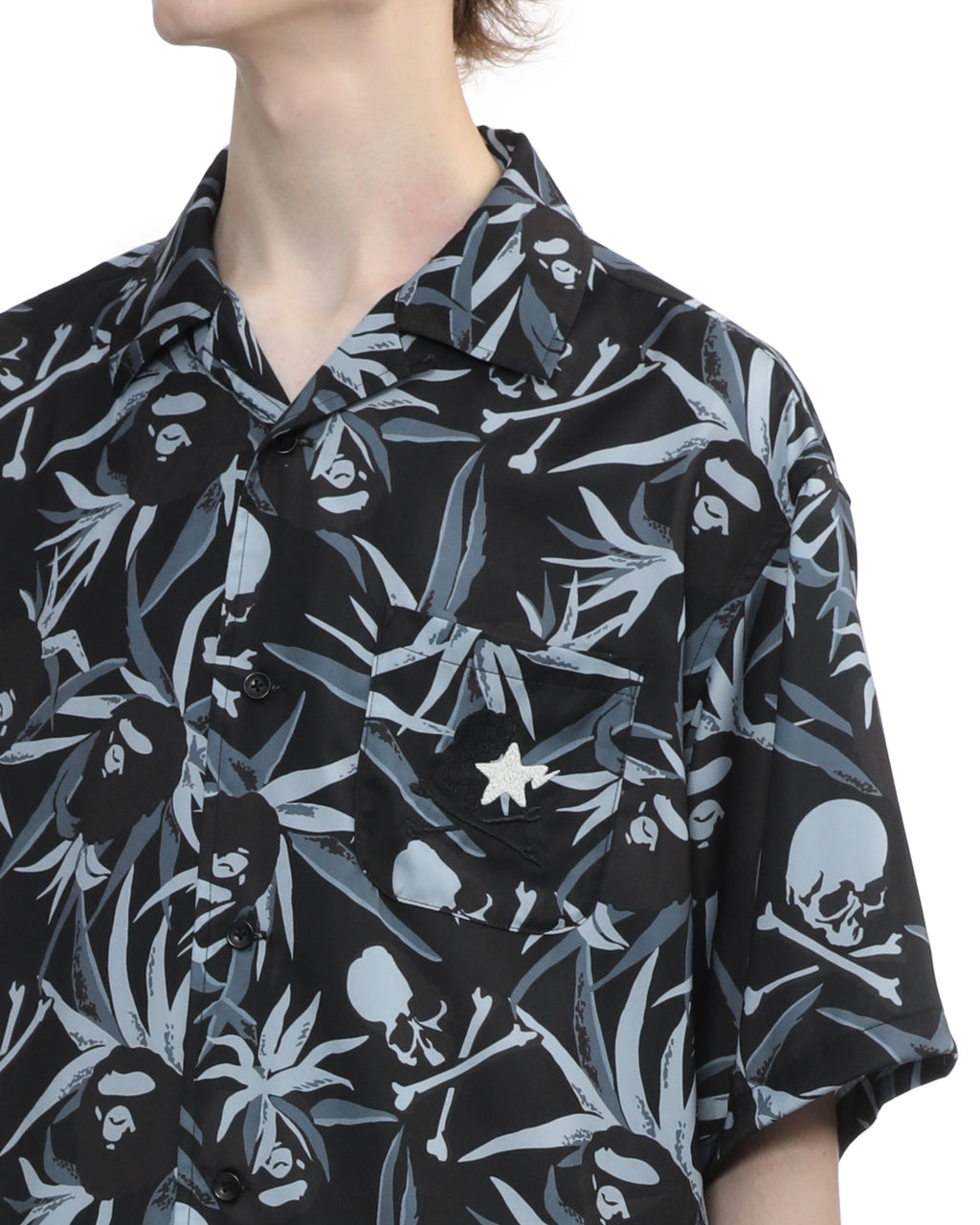 Tropical Skull Camo Shirt