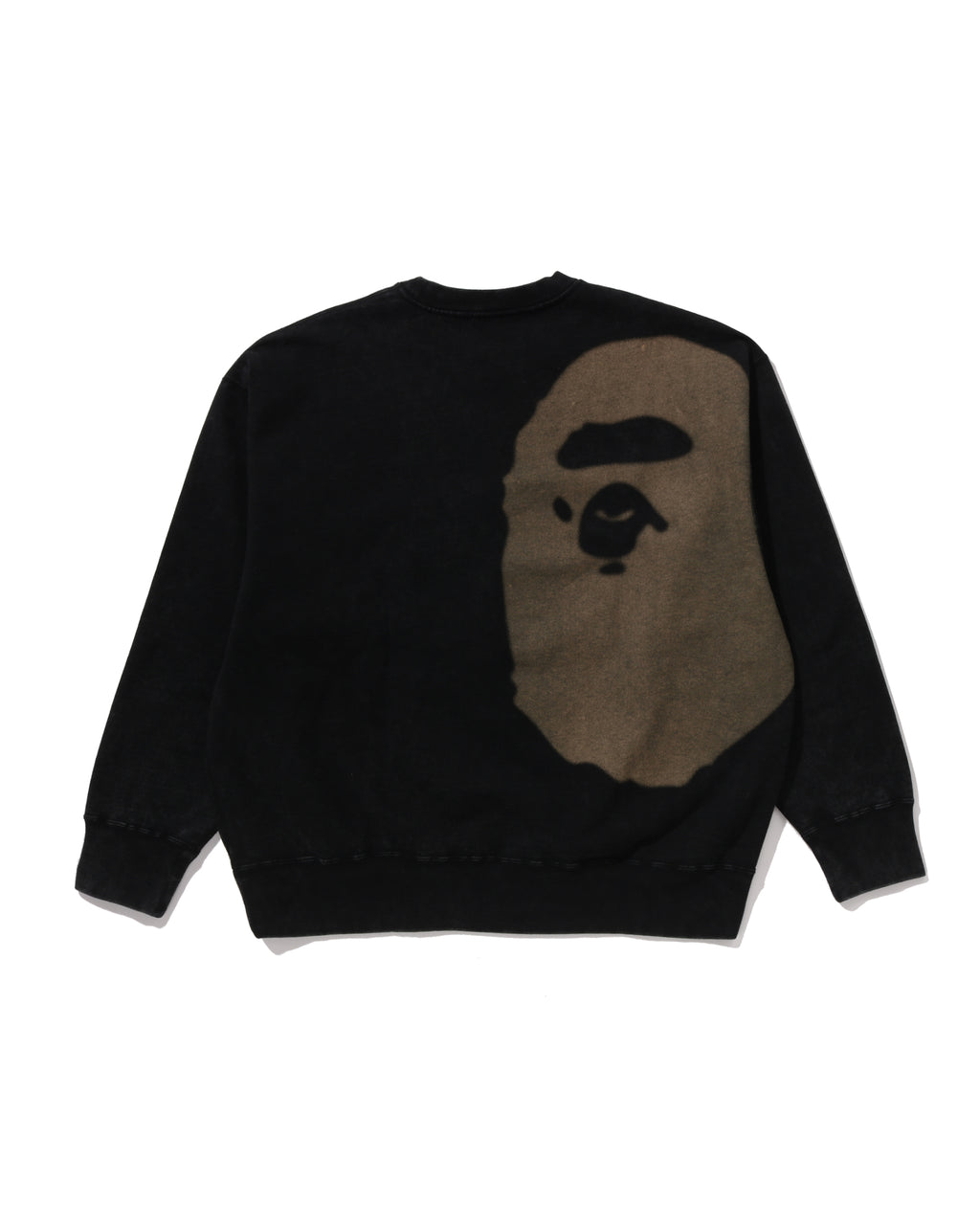 Bleached logo crew neck sweatshirt