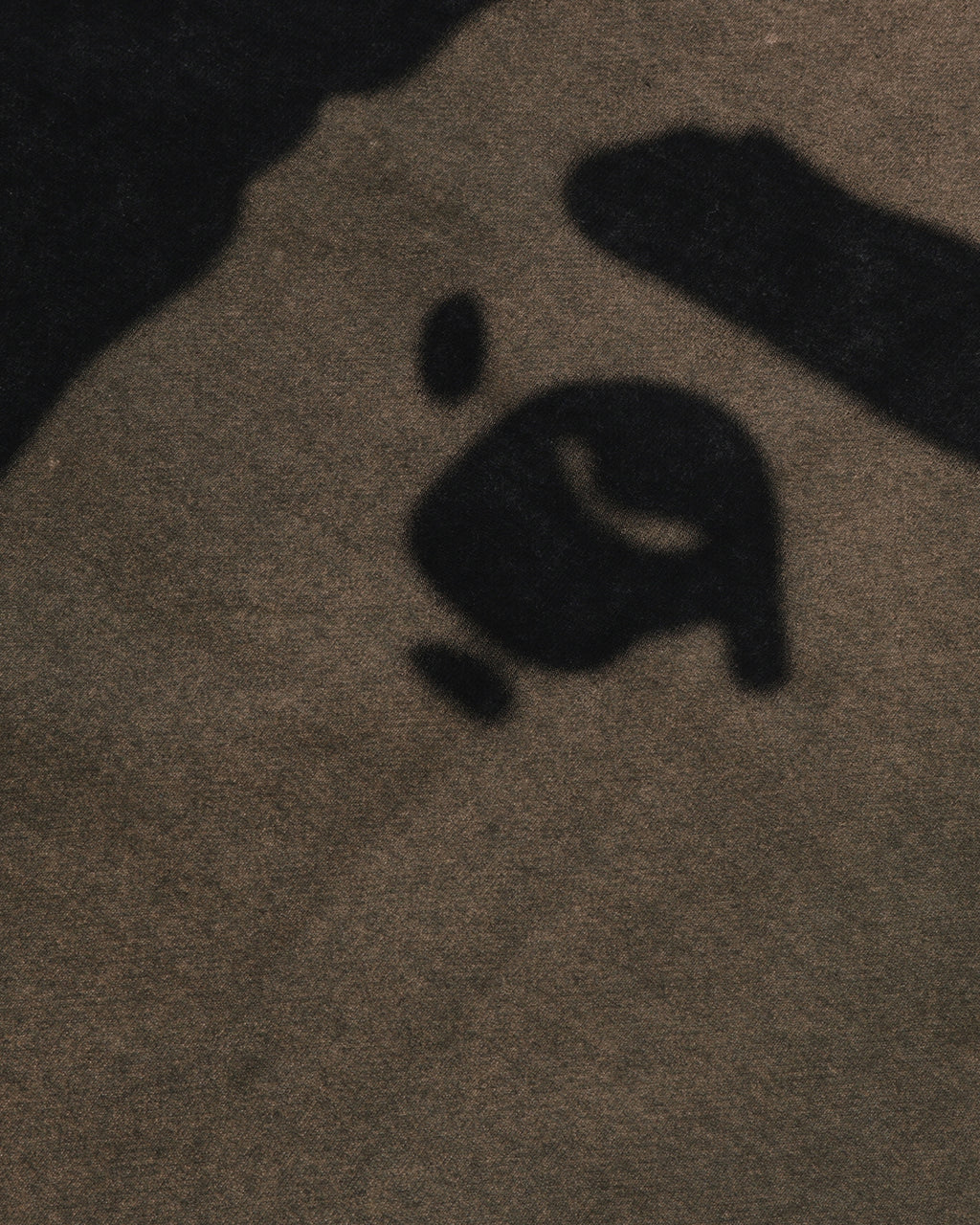 Bleached logo crew neck sweatshirt