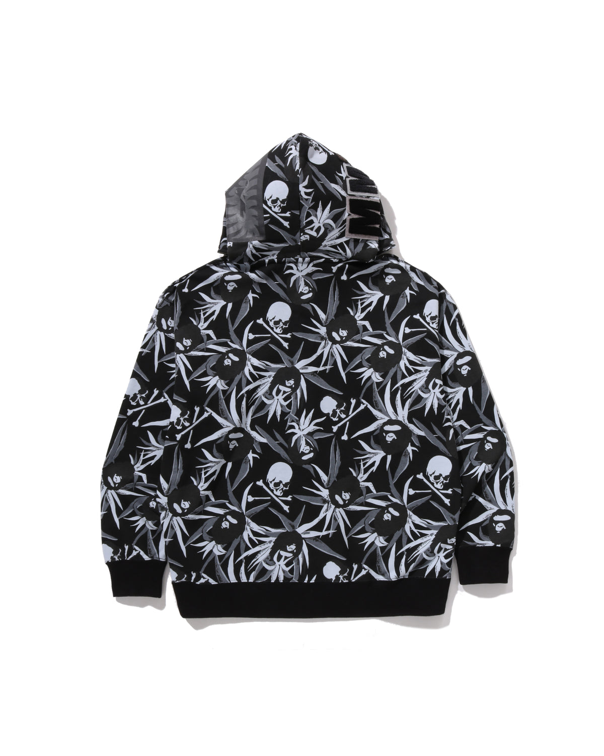 MM BAPE Tropical Camo Skull Full Zip Hoodie