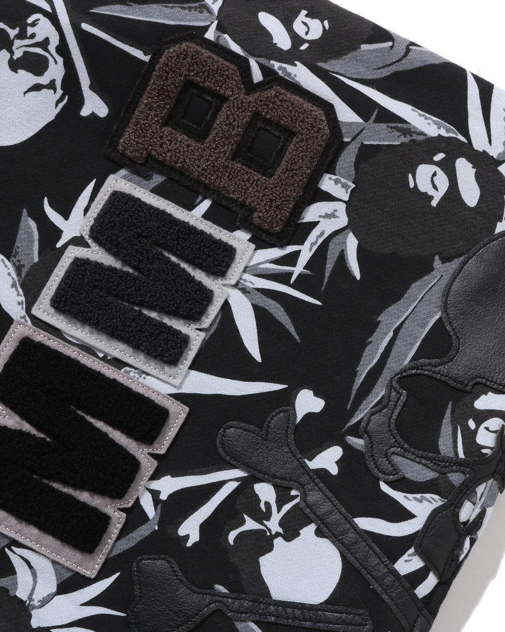 MM BAPE Tropical Camo Skull Full Zip Hoodie