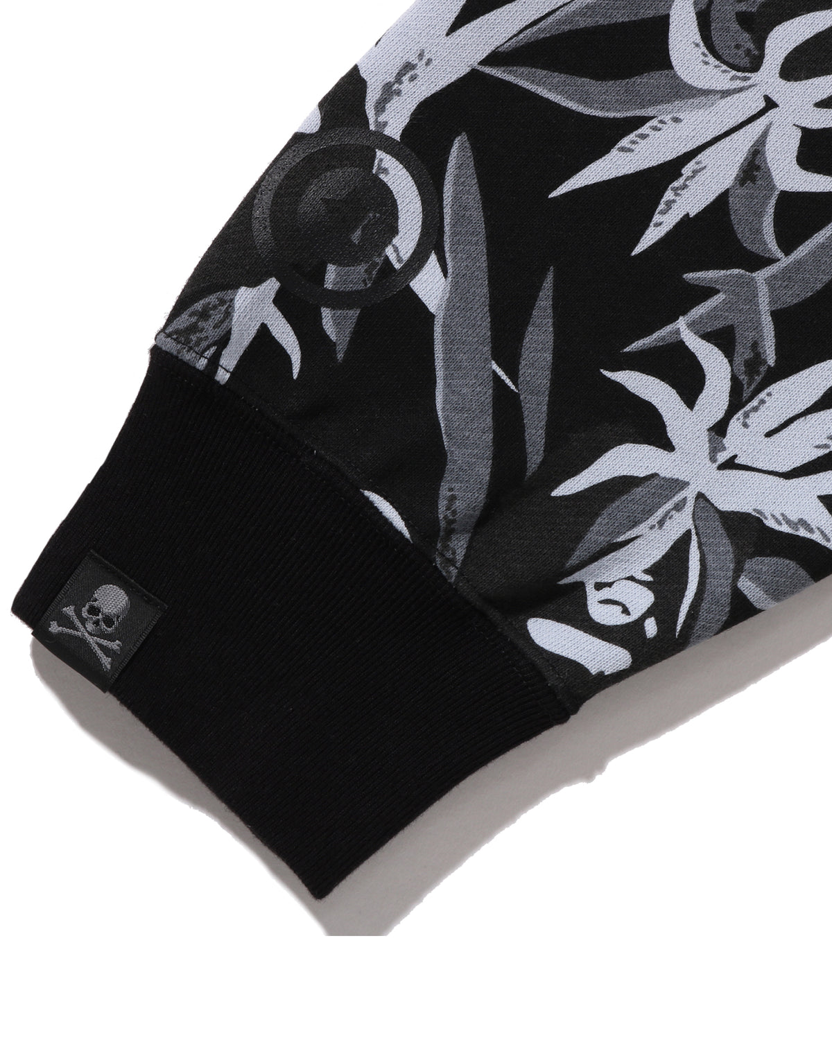 MM BAPE Tropical Camo Skull Full Zip Hoodie