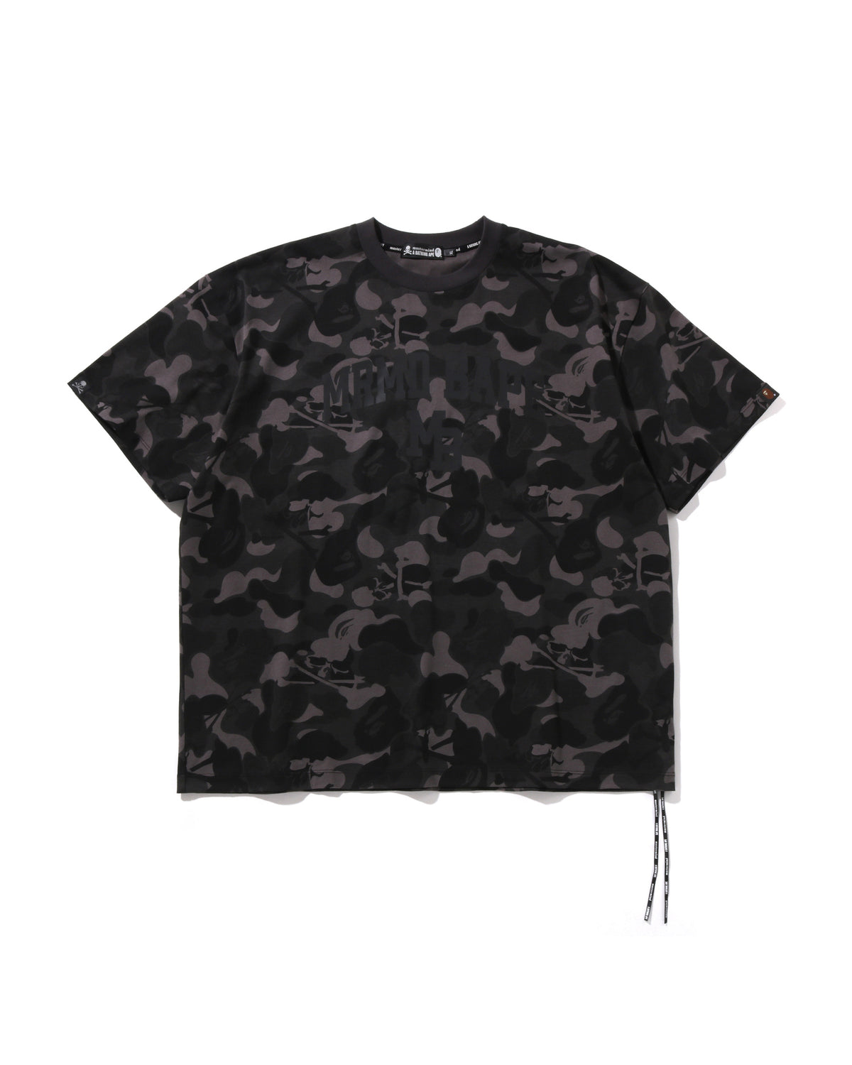 MM BAPE Skull Camo College Tee