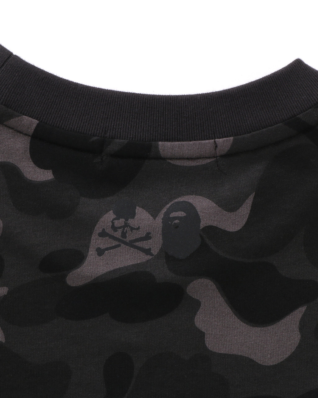 MM BAPE Skull Camo College Tee