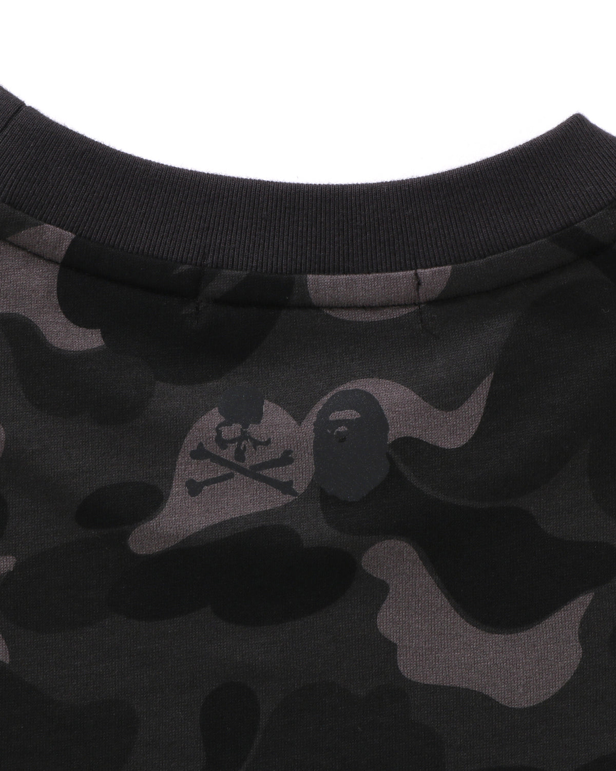 MM BAPE Skull Camo College Tee
