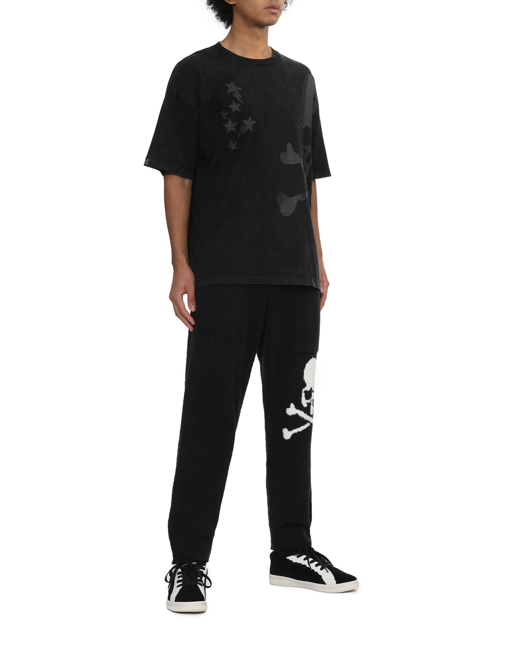 Leather STA Patch Tee