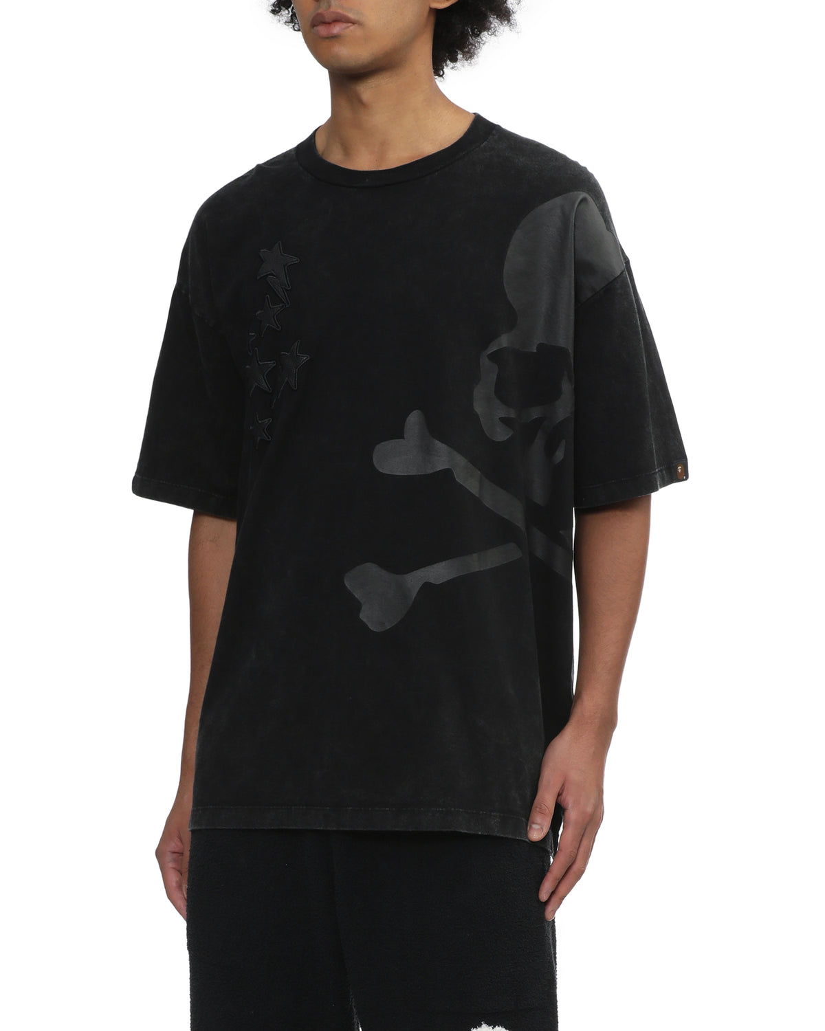 Leather STA Patch Tee