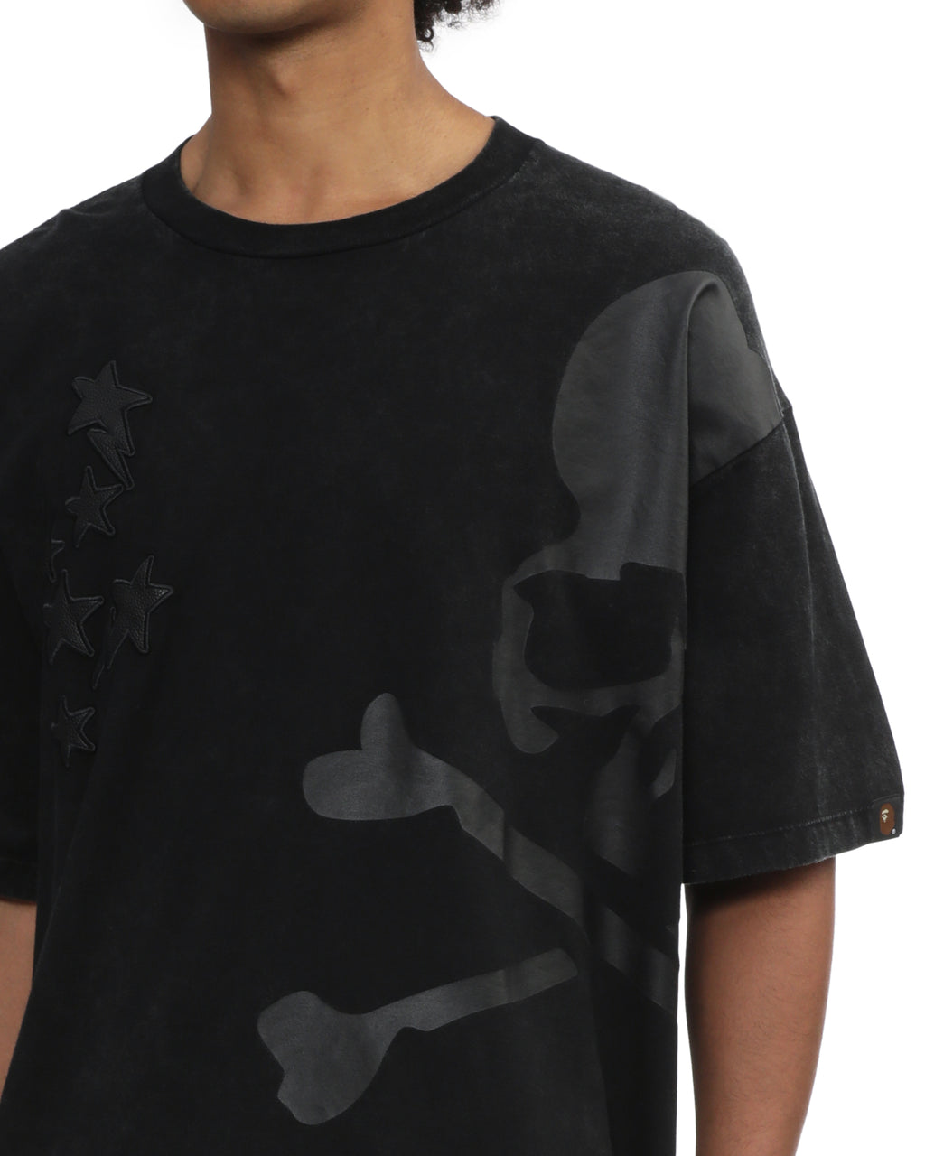 Leather STA Patch Tee