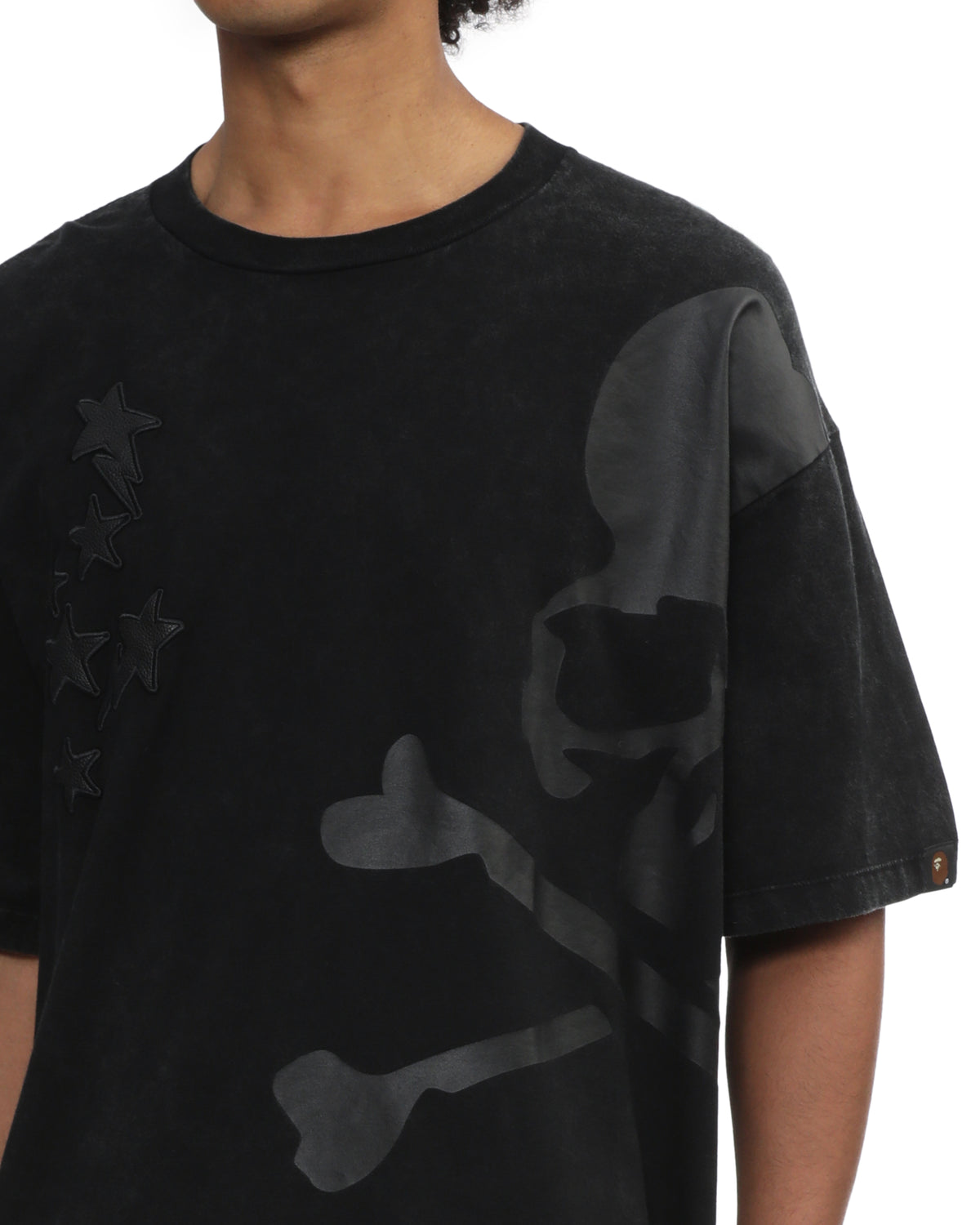 Leather STA Patch Tee