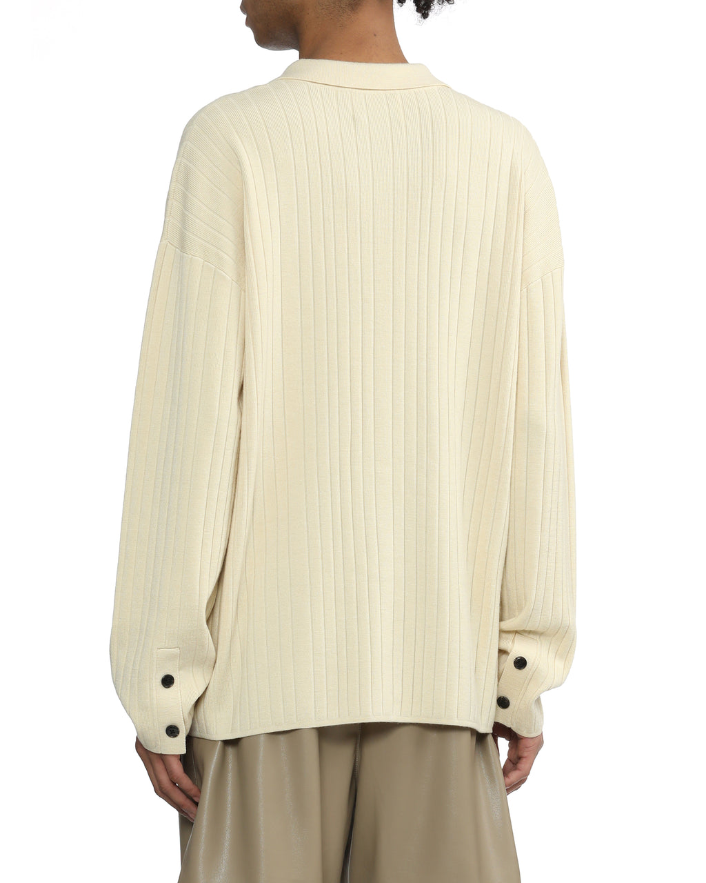 Ribbed cardigan