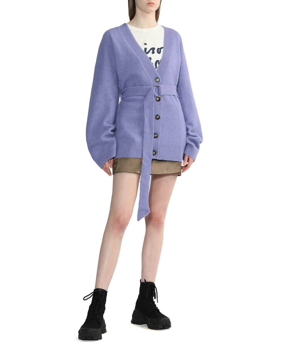 Esre belted cardigan
