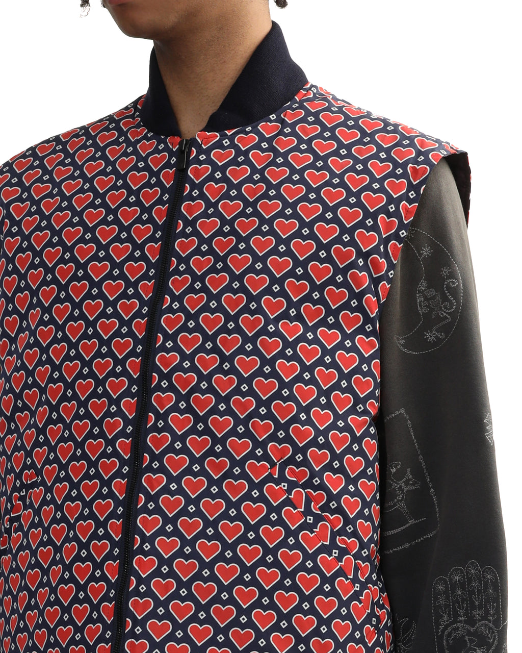 Patterned vest