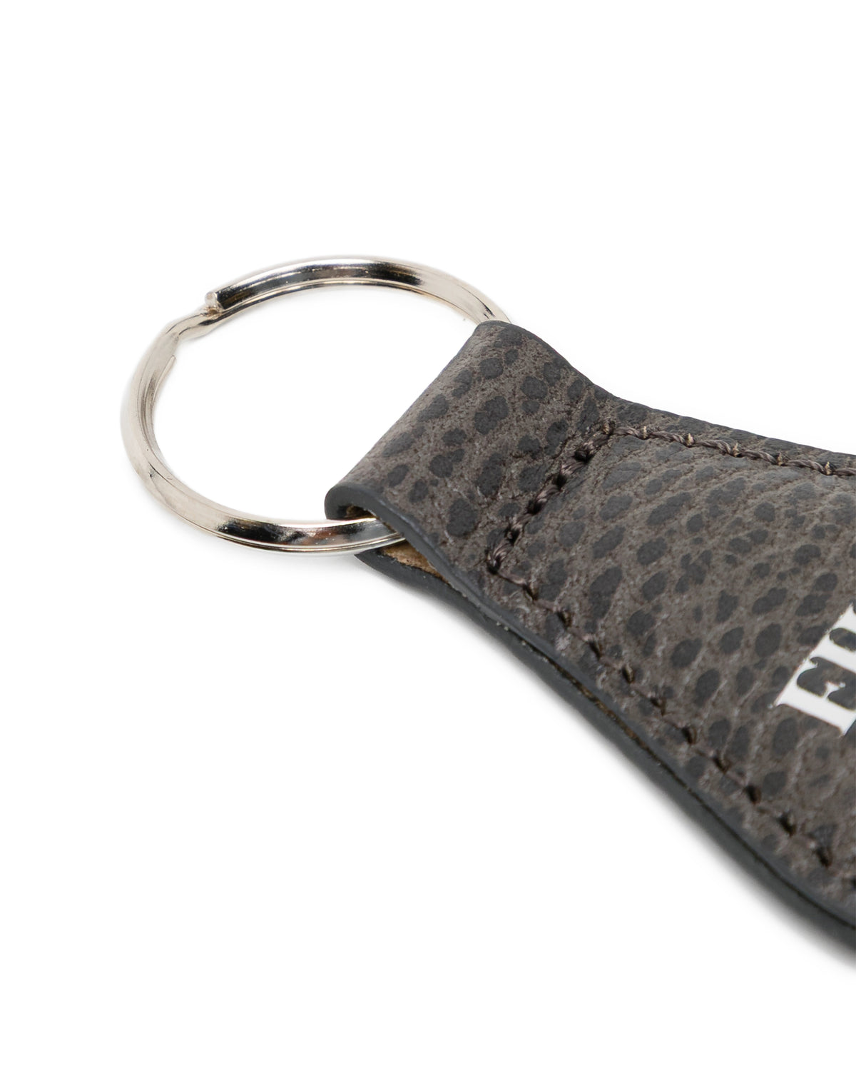 Leather keychain