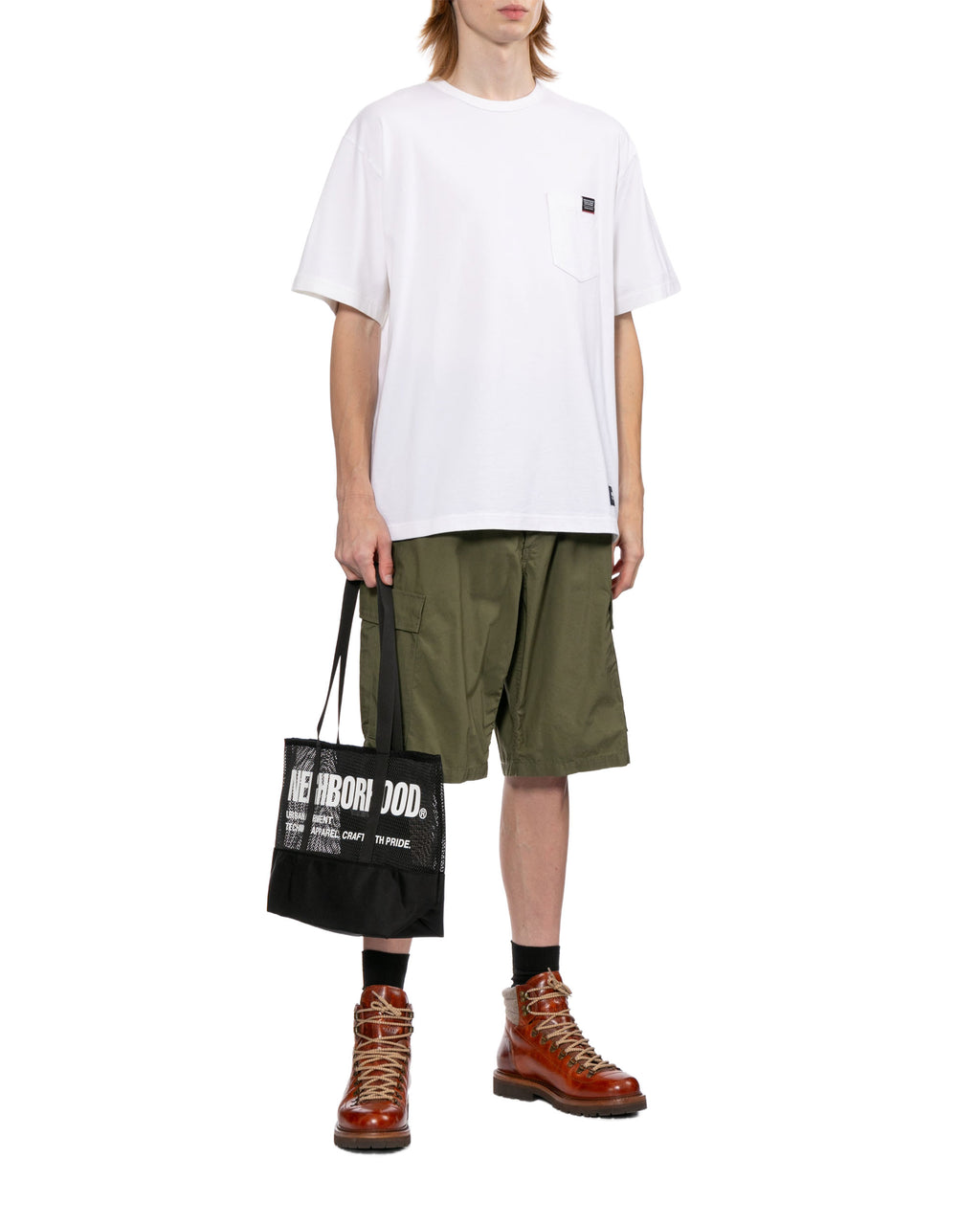 Mesh tote bag