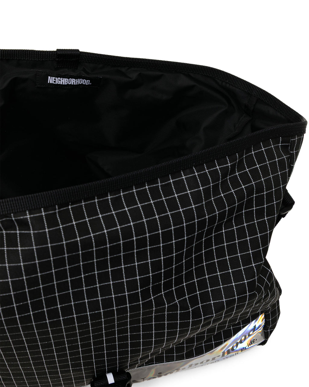 Reflective messenger bag