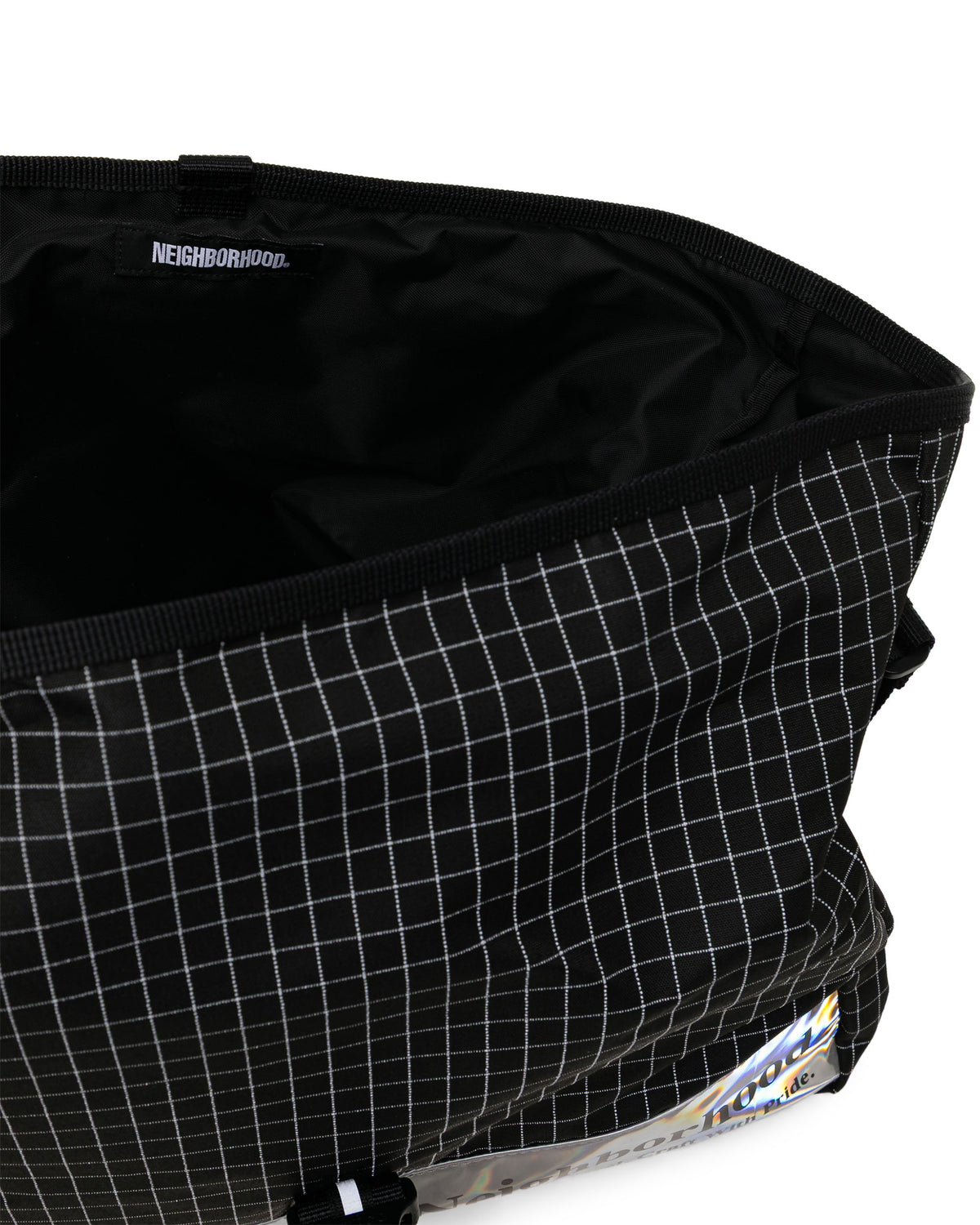 Reflective messenger bag