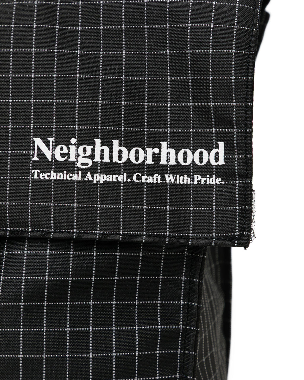 Reflective flap tote bag