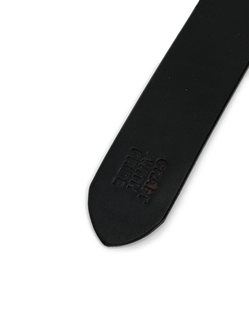 Leather belt