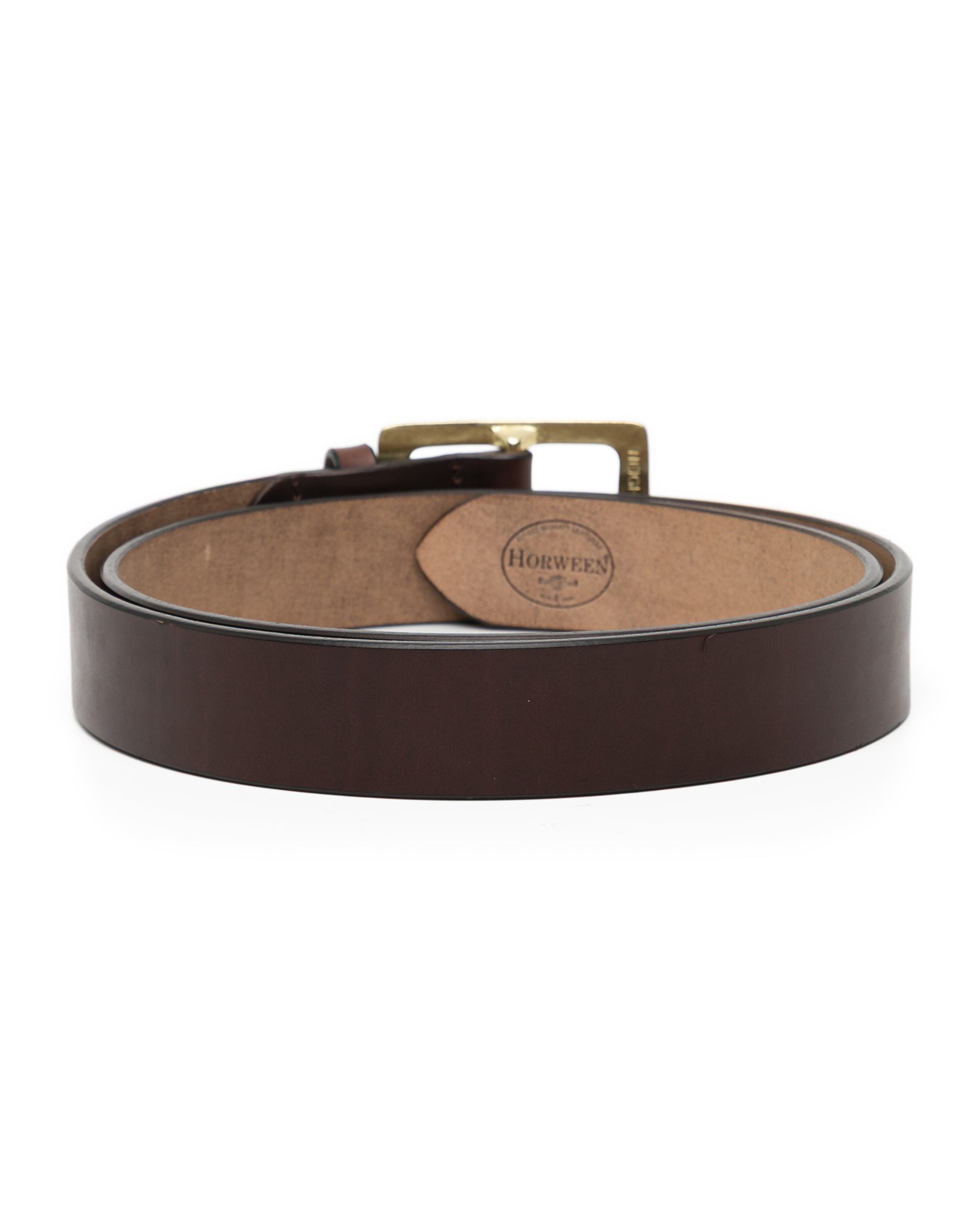 Leather belt
