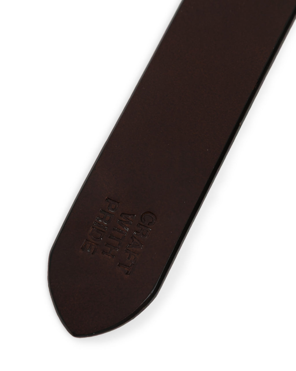 Leather belt