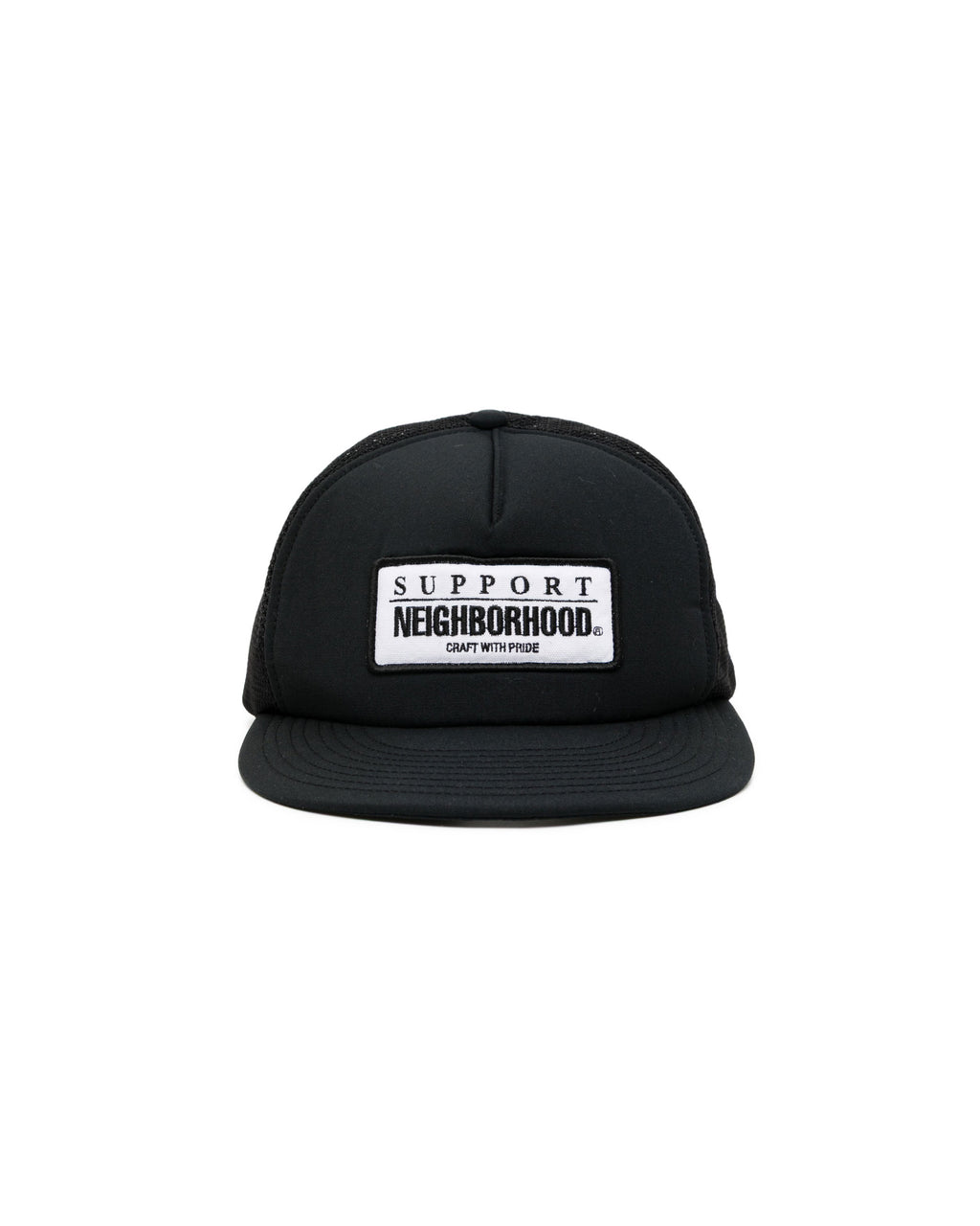 Patch trucker cap