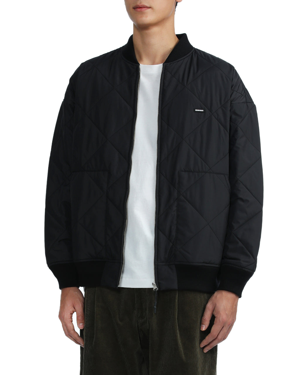Embroidered back jacket