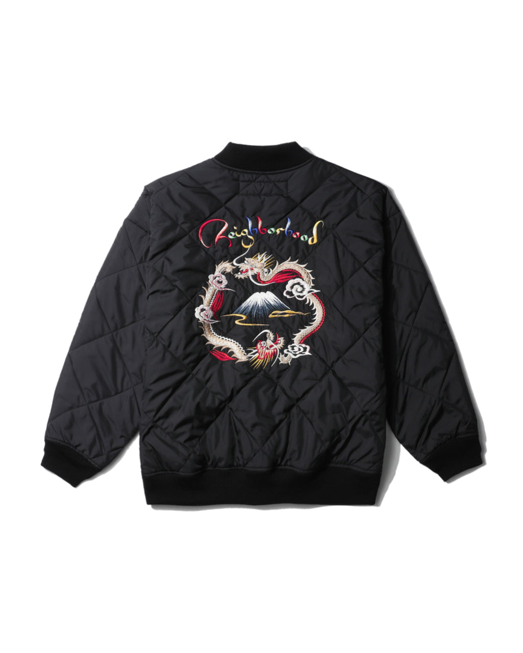 Embroidered back jacket