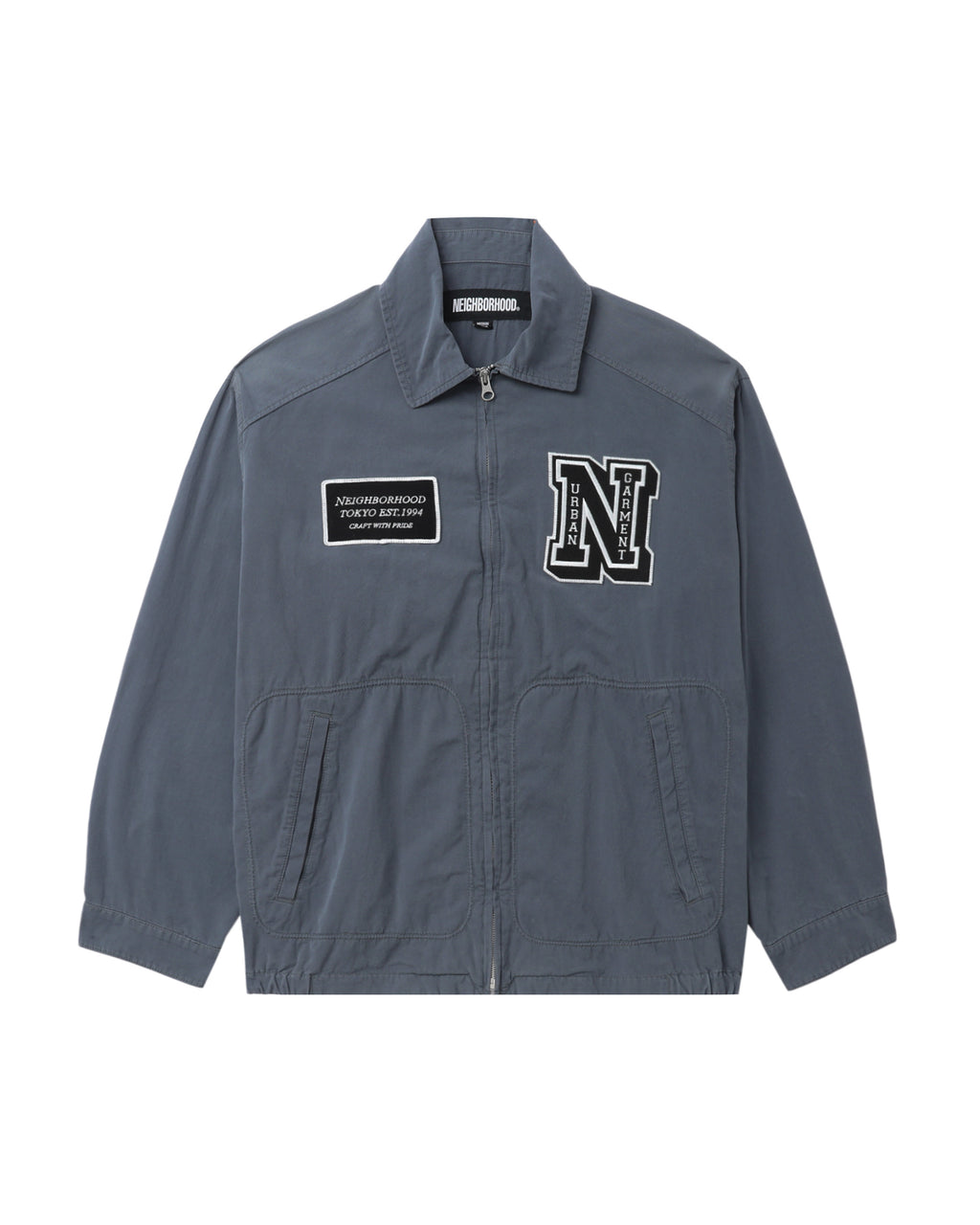 Logo zip-up jacket