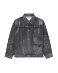 Embroidered denim jacket