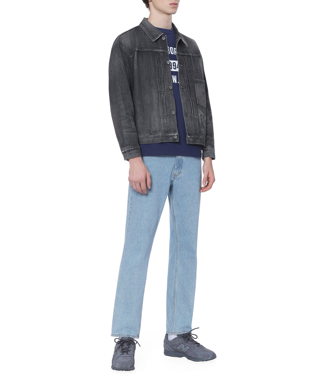 Embroidered denim jacket