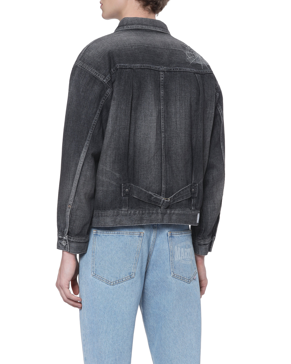 Embroidered denim jacket