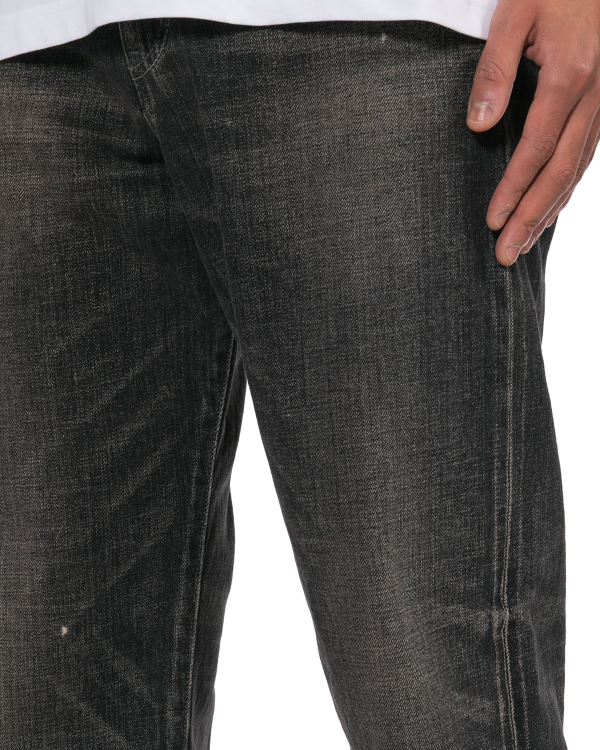 Faded jeans