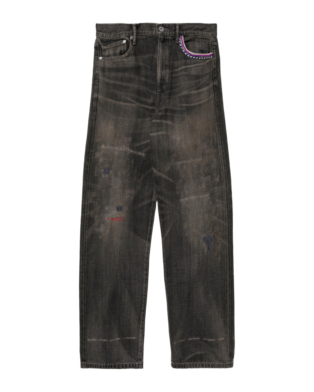 Embroidered jeans