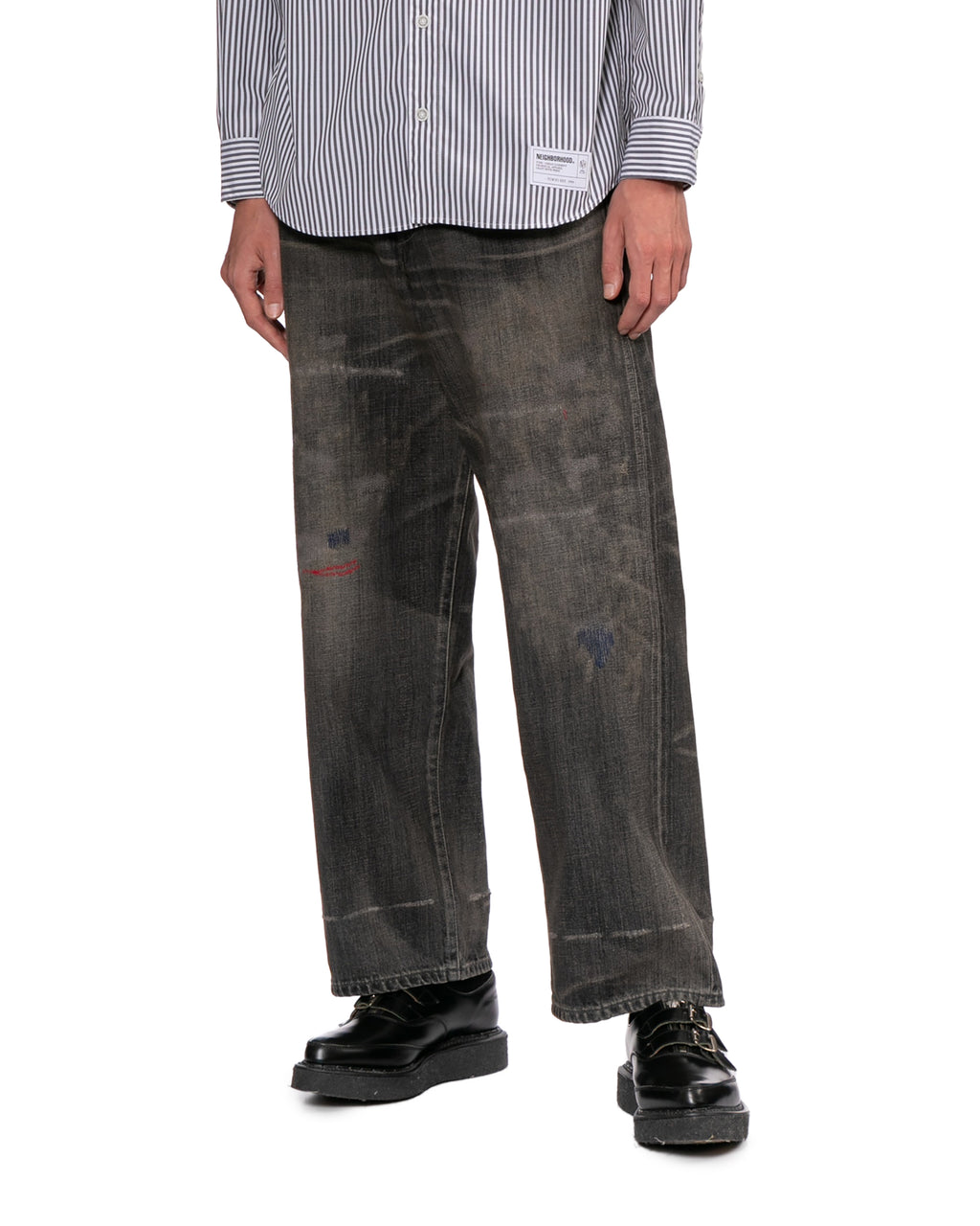 Embroidered jeans