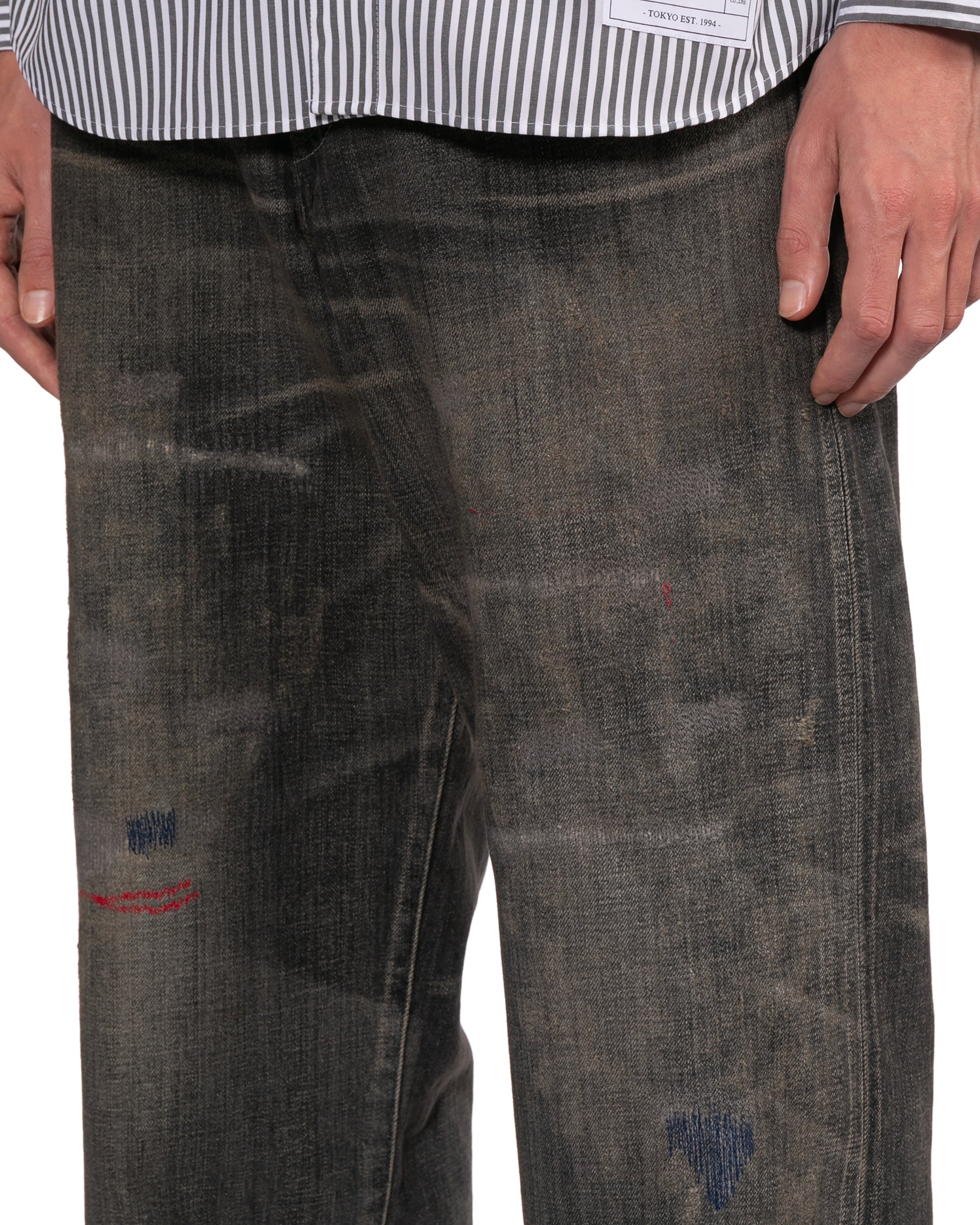 Embroidered jeans