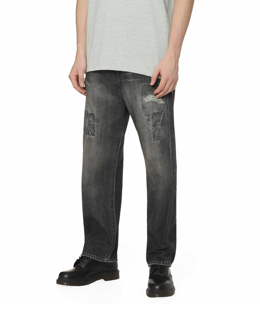 Embroidered jeans