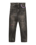 Distressed jeans