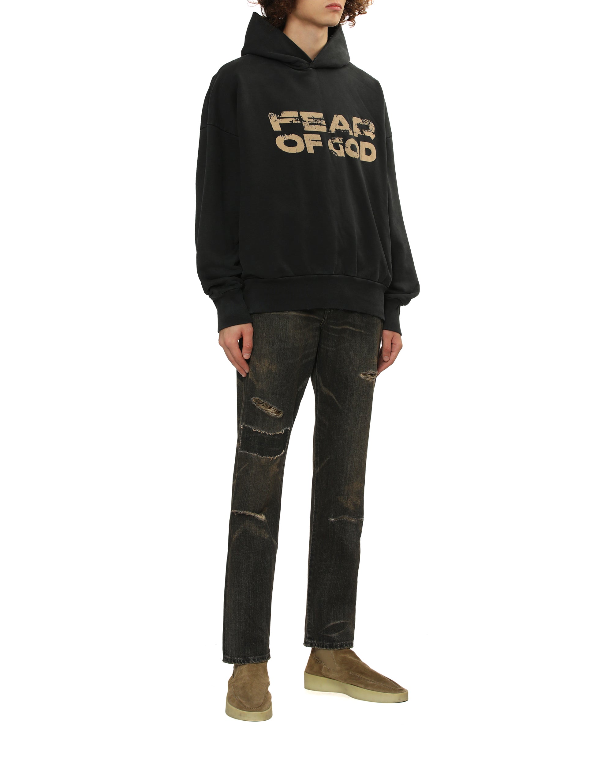 Savage denim DP mid pants