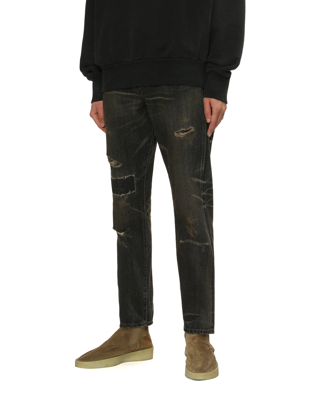 Savage denim DP mid pants