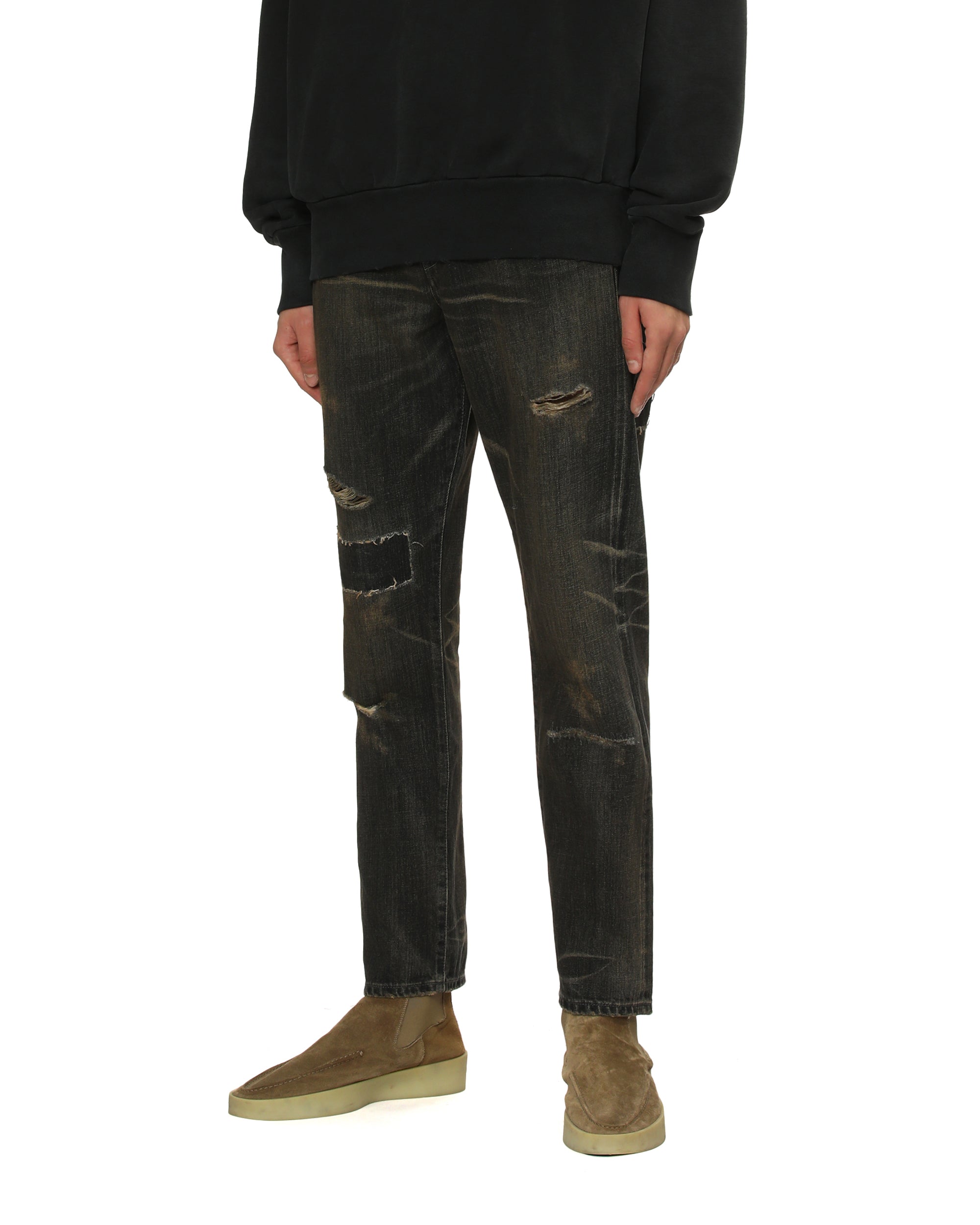 Savage denim DP mid pants