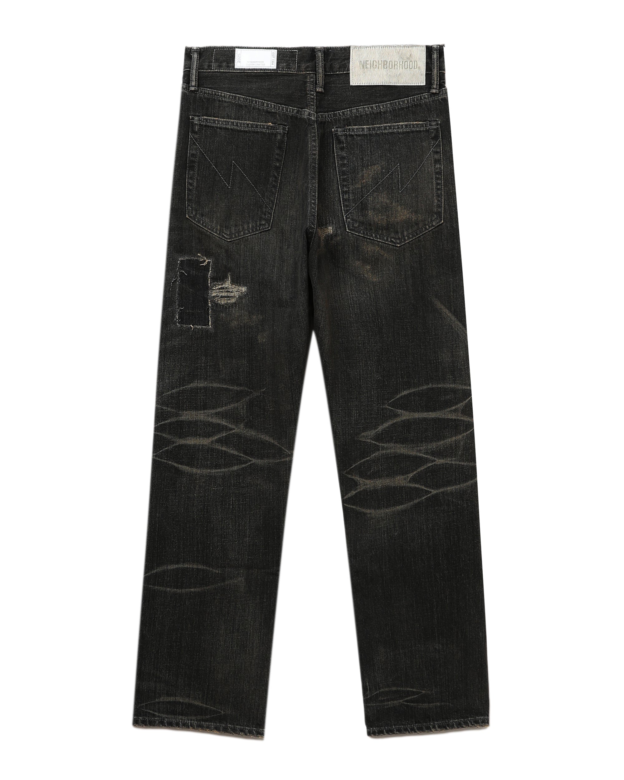 Savage denim DP mid pants