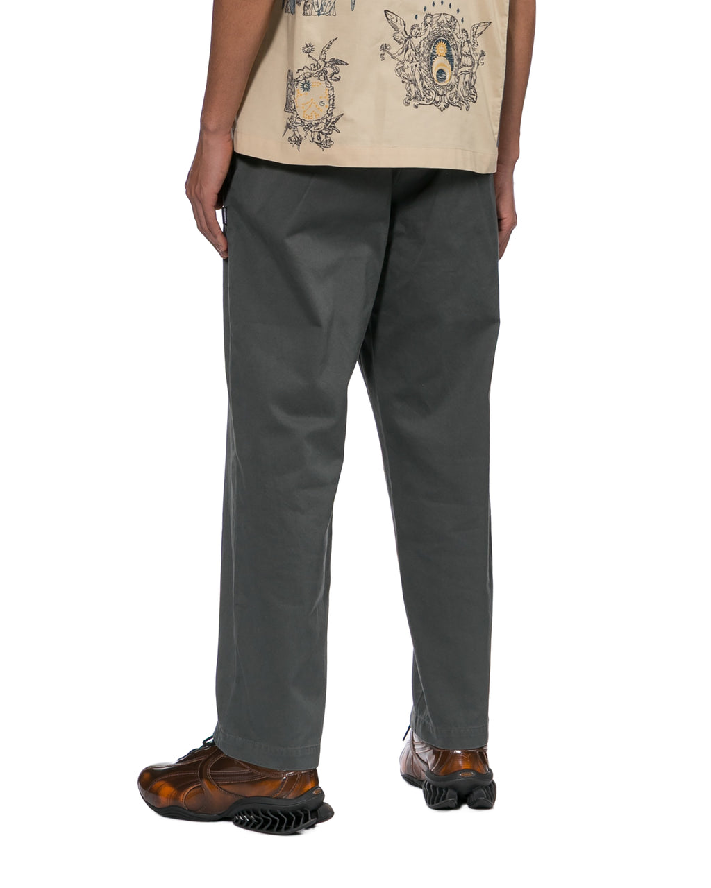 Straight-cut pants