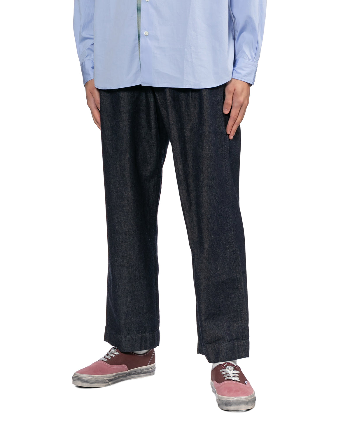 Pleated pants