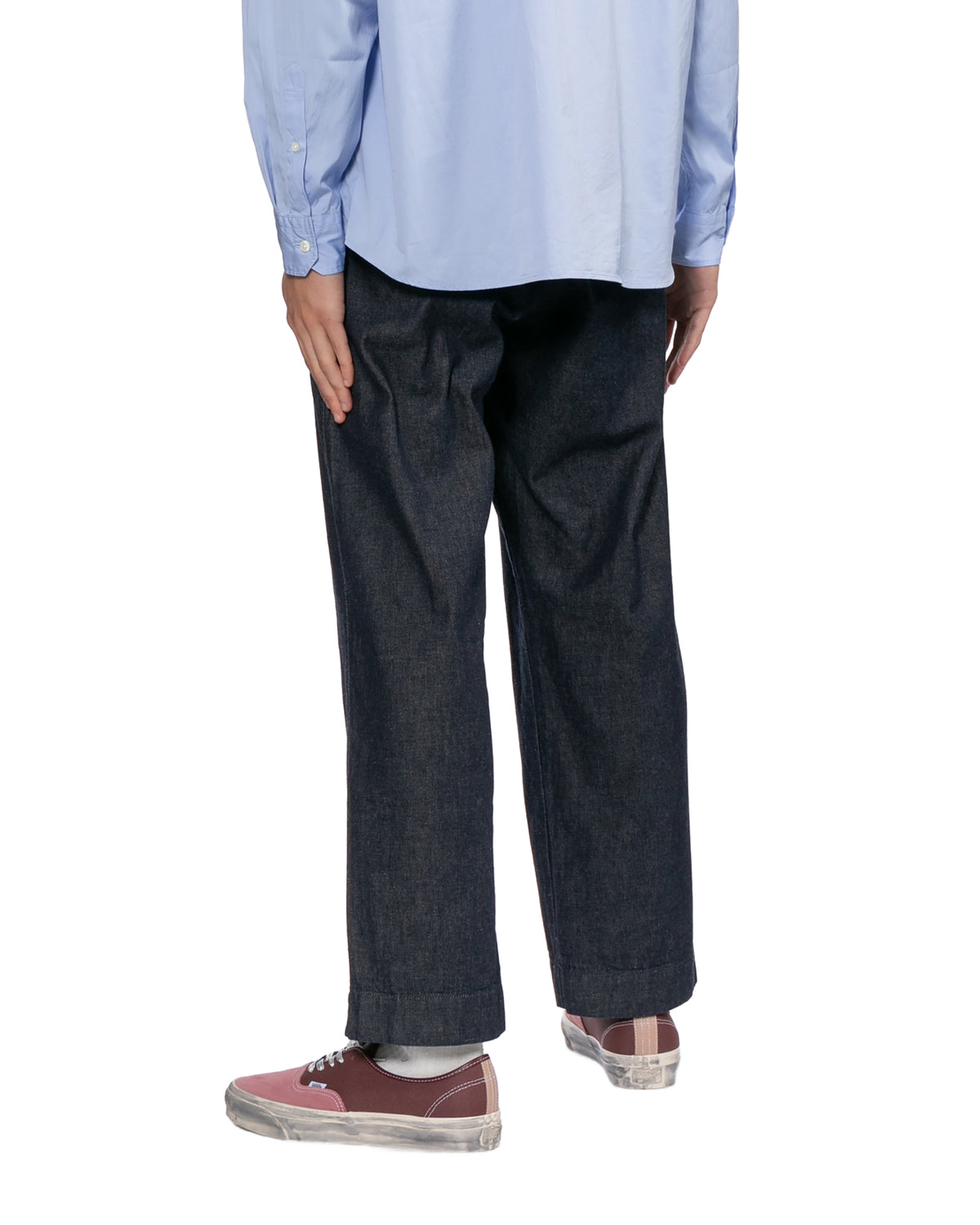Pleated pants