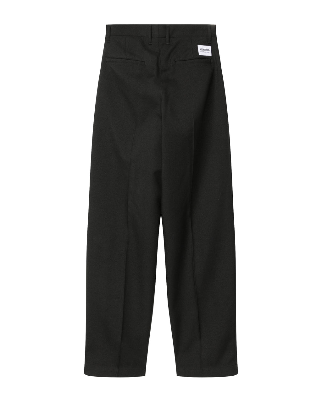 Pleated wide-leg pants